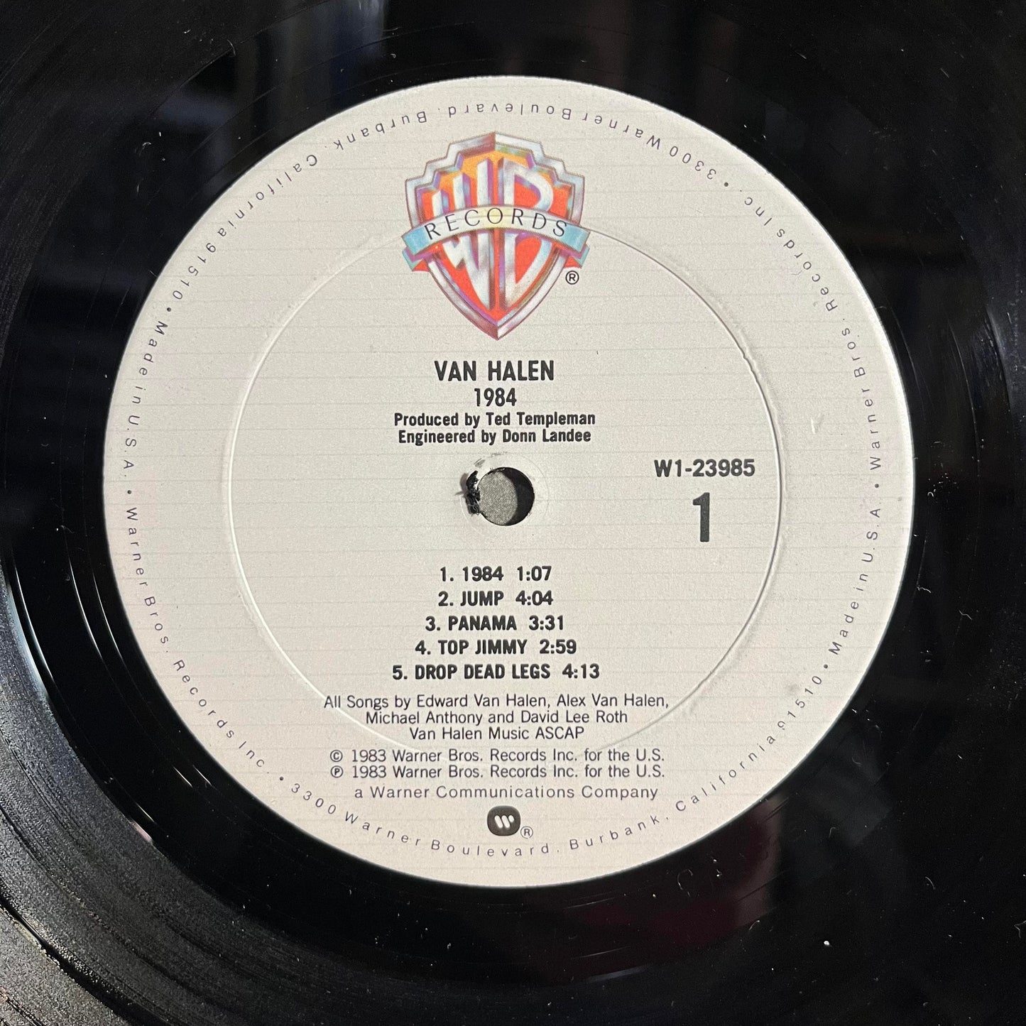 1984 *PITMAN/CLUB* | Excellent (EX) Near Mint (NM) Retro Vinyl Club