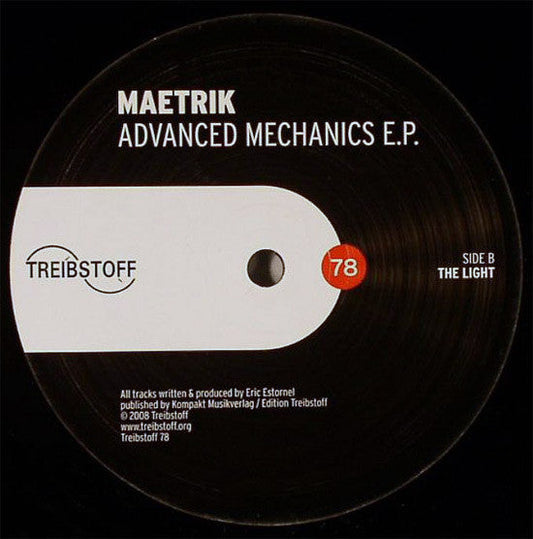 Advanced Mechanics E.P. | Near Mint (NM) Generic Retro Vinyl Club