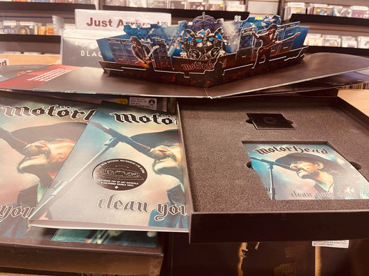 Motorhead Clean Your Clock - 2 x GREY COLOURED VINYL