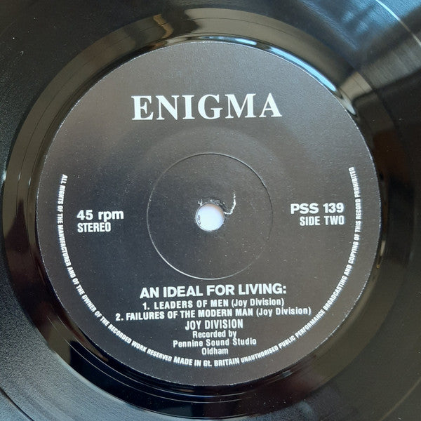 An Ideal For Living (7" VINYL) | Retro Vinyl Club