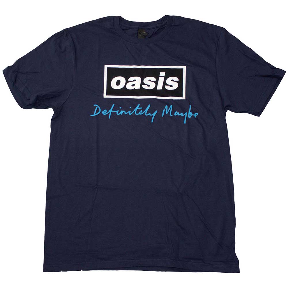 Definitely Maybe Text Logo | Men's | Retro Vinyl Club