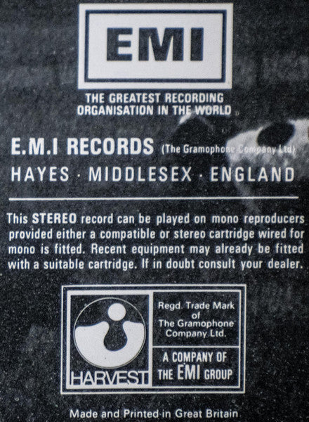 Pink Floyd Atom Heart Mother - ORIGINAL VINYL LP on Harvest from 1970