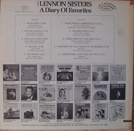 A Diary Of Favorites *SEALED* | Retro Vinyl Club