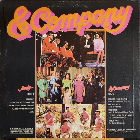 Andy... & Company *SANTA MARIA* | Near Mint (NM) Excellent (EX) Retro Vinyl Club