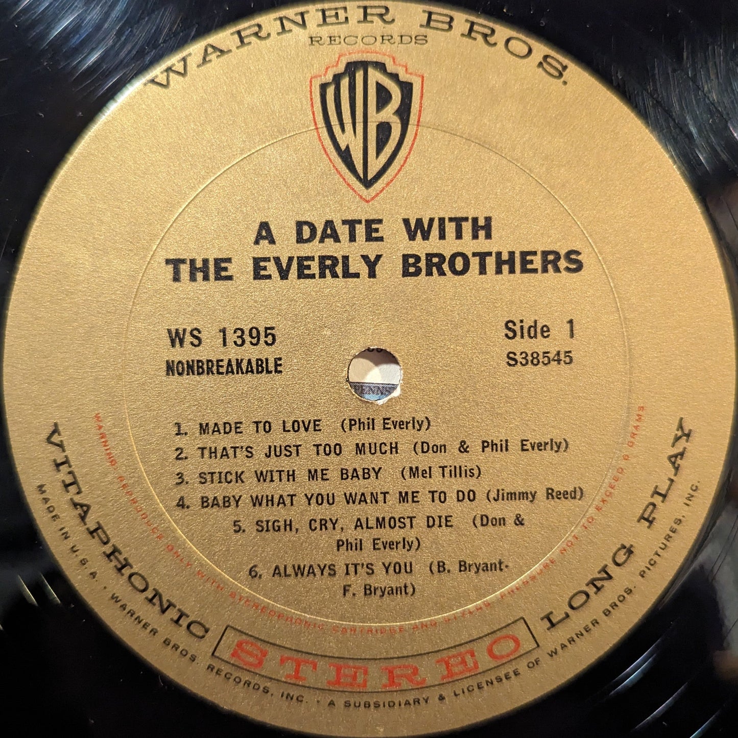 A Date With The Everly Brothers | Near Mint (NM) Near Mint (NM) Retro Vinyl Club