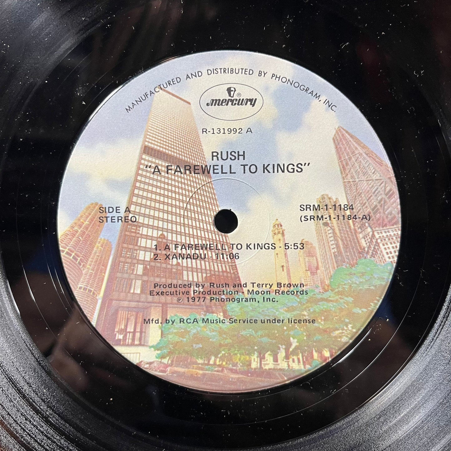 A Farewell To Kings (VINYL) | Near Mint (NM or M-) Excellent (EX) Retro Vinyl Club