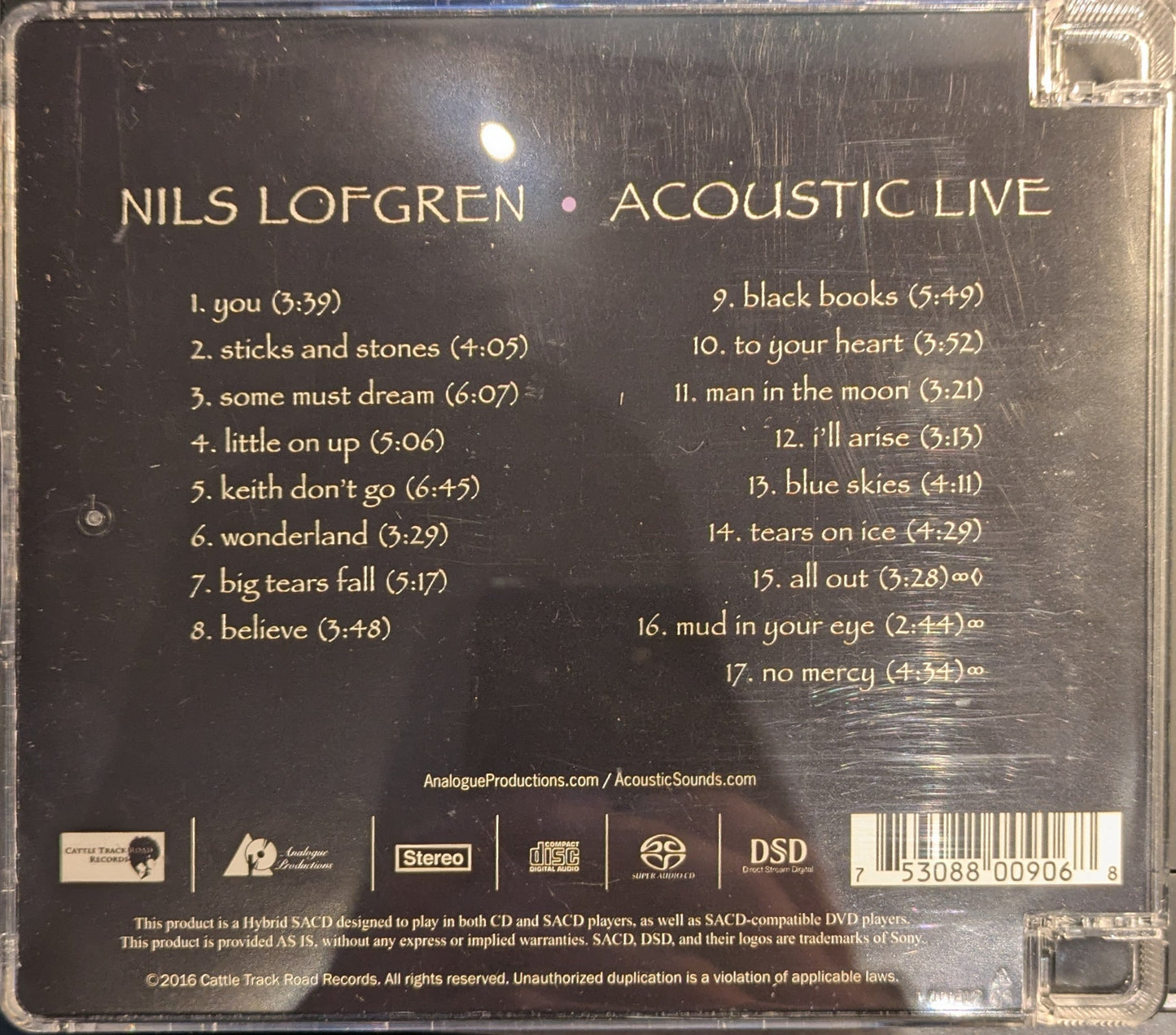 Acoustic Live (SACD) | Near Mint (NM) Near Mint (NM) Retro Vinyl Club