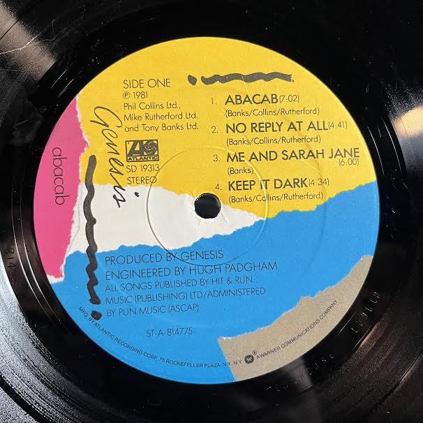 Abacab (VINYL) | Very Good Plus (VG+) Excellent (EX) Retro Vinyl Club