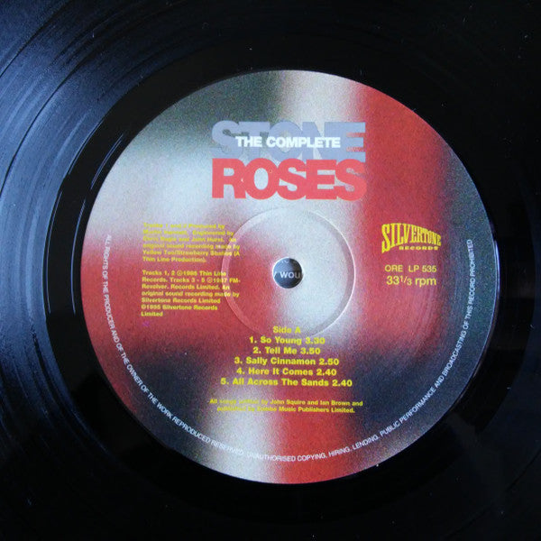 The Stone Roses The Complete Stone Roses - Original 2 x VINYL LP SET