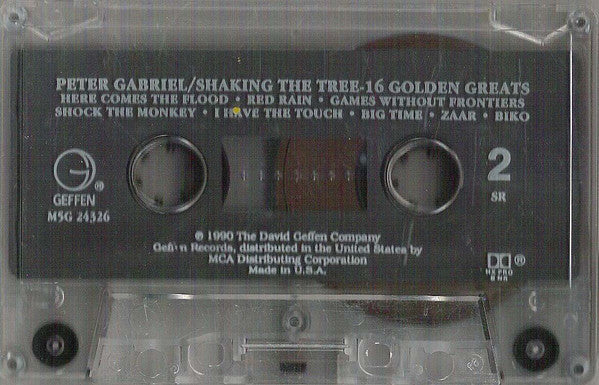 Shaking The Tree: Sixteen Golden Greats *CASSETTE* | Near Mint (NM) Near Mint (NM) Retro Vinyl Club