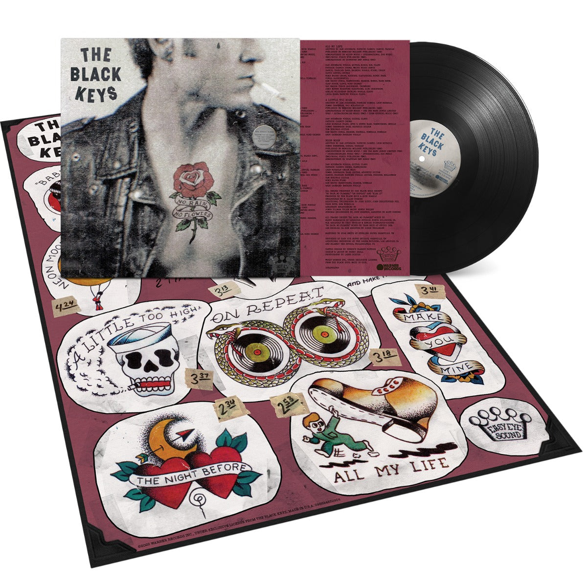 No Rain, No Flowers (PREORDER 08/08/2025) ( Black Vinyl w/Poster) | Retro Vinyl Club