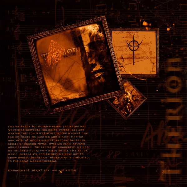 Therion Vovin - VINYL LP - Limited Edition in Gatefold Cover