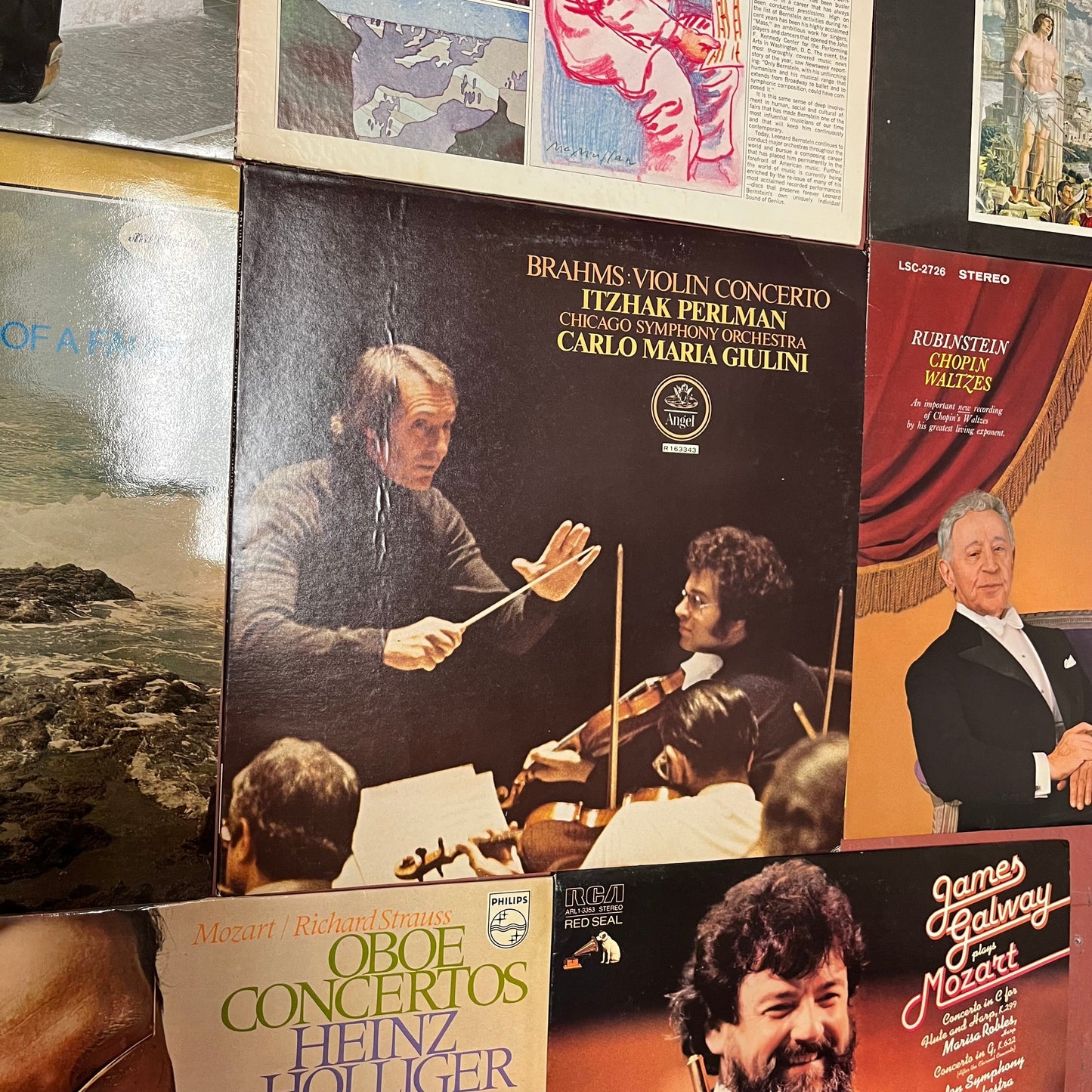 8 CLASSICAL VINYL RECORD ALBUMS (LIKE NEW - NEAR MINT) LPS | Near Mint (NM or M-) Near Mint (NM or M-) Retro Vinyl Club