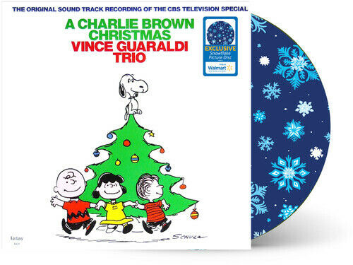 A Charlie Brown A Charlie Brown Christmas (Snowflake Picture Disc) Christmas (Walmart Exclusive) Snowflake Picture Disc | Retro Vinyl Club