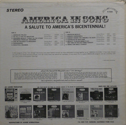 America In Song | Near Mint (NM) Near Mint (NM) Retro Vinyl Club