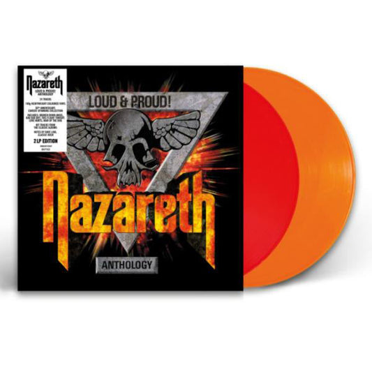 Nazareth Loud & Proud! Anthology - 2 x RED / ORANGE COLOURED VINYL LP SET