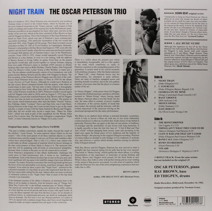 The Oscar Peterson Trio Night Train - 180 GRAM VINYL LP