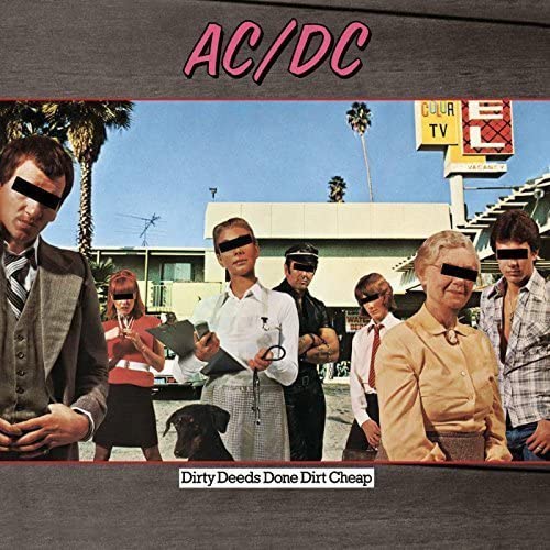 AC/DC ‎Dirty Deeds Done Dirt Cheap - 180 GRAM VINYL LP