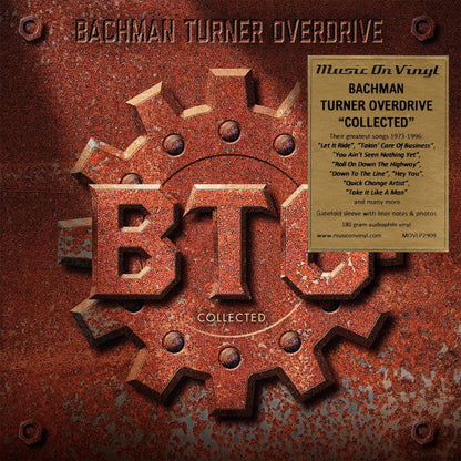 Bachman Turner Overdrive ‎Collected - 2 x 180 GRAM VINYL LP SET