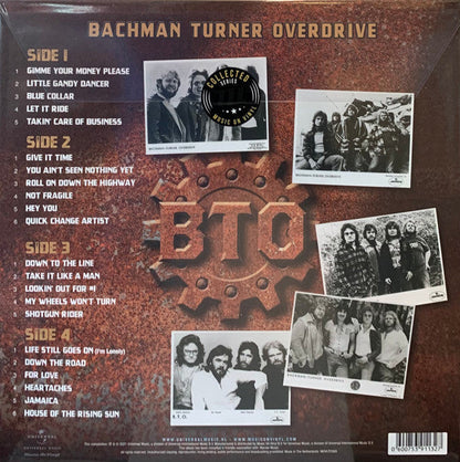Bachman Turner Overdrive ‎Collected - 2 x 180 GRAM VINYL LP SET