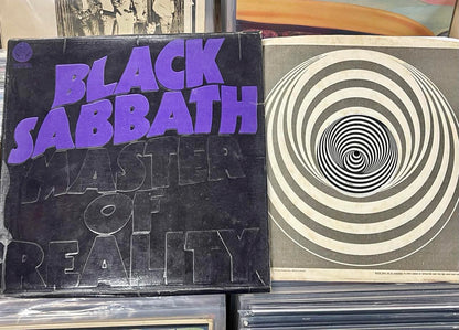 Black Sabbath Master Of Reality - VINYL LP, ORIGINAL VERTIGO SWIRL 1971 ISSUE