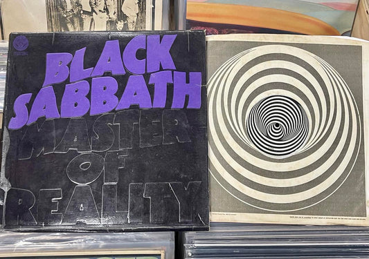 Black Sabbath Master Of Reality - VINYL LP, ORIGINAL VERTIGO SWIRL 1971 ISSUE