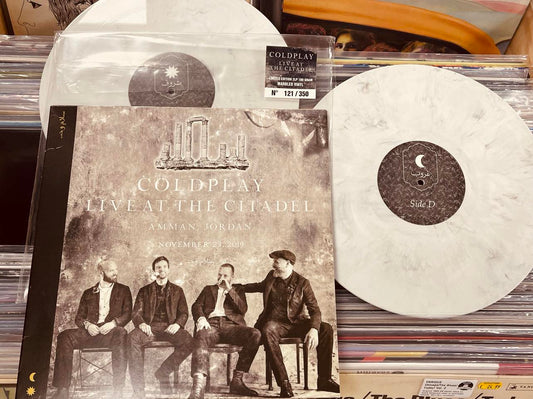 Coldplay Live At The Citadel - 2 x MARBLED GREY COLOURED 180 GRAM VINYL LP SET