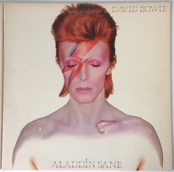 David Bowie Aladdin Sane- ORIGINAL VINYL LP in GATEFOLD SLEEVE & PRINTED INNER