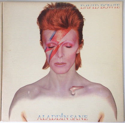 David Bowie Aladdin Sane- ORIGINAL VINYL LP in GATEFOLD SLEEVE & PRINTED INNER