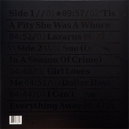 David Bowie â˜?(Blackstar) - VINYL LP FIRST PRESSING