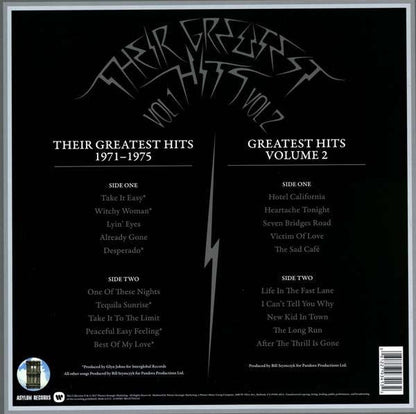 Eagles - Their Greatest Hits Volumes 1 & 2 - 2 x 180 GRAM VINYL LP SET
