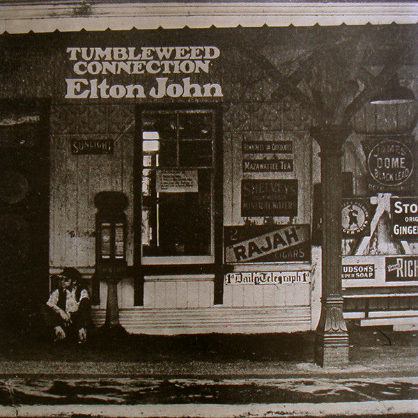 Elton John Tumbleweed Connection - ORIGINAL (RED) VINYL LP
