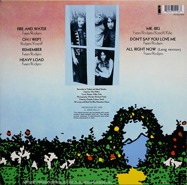 Free Fire And Water - VINYL LP - HALF SPEED MASTER