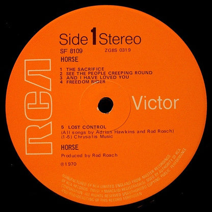 Horse Horse - VINYL LP - ORIGINAL 1970 issue