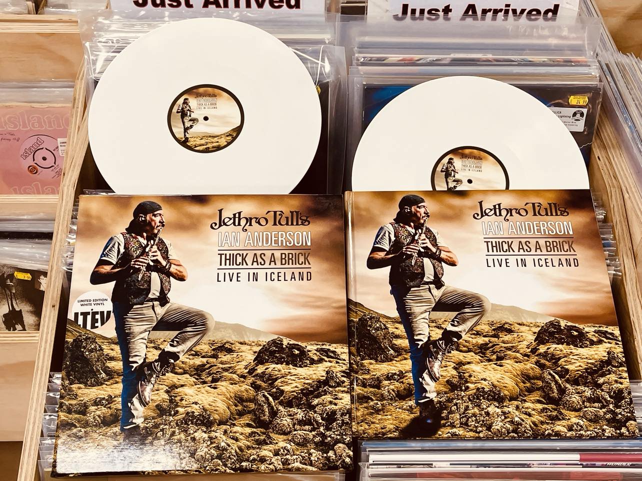 Ian Anderson ‎Thick As A Brick (Live In Iceland) - 3 x WHITE COLOURED VINYL LP BOX SET