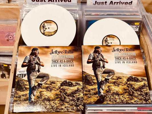 Ian Anderson ‎Thick As A Brick (Live In Iceland) - 3 x WHITE COLOURED VINYL LP BOX SET