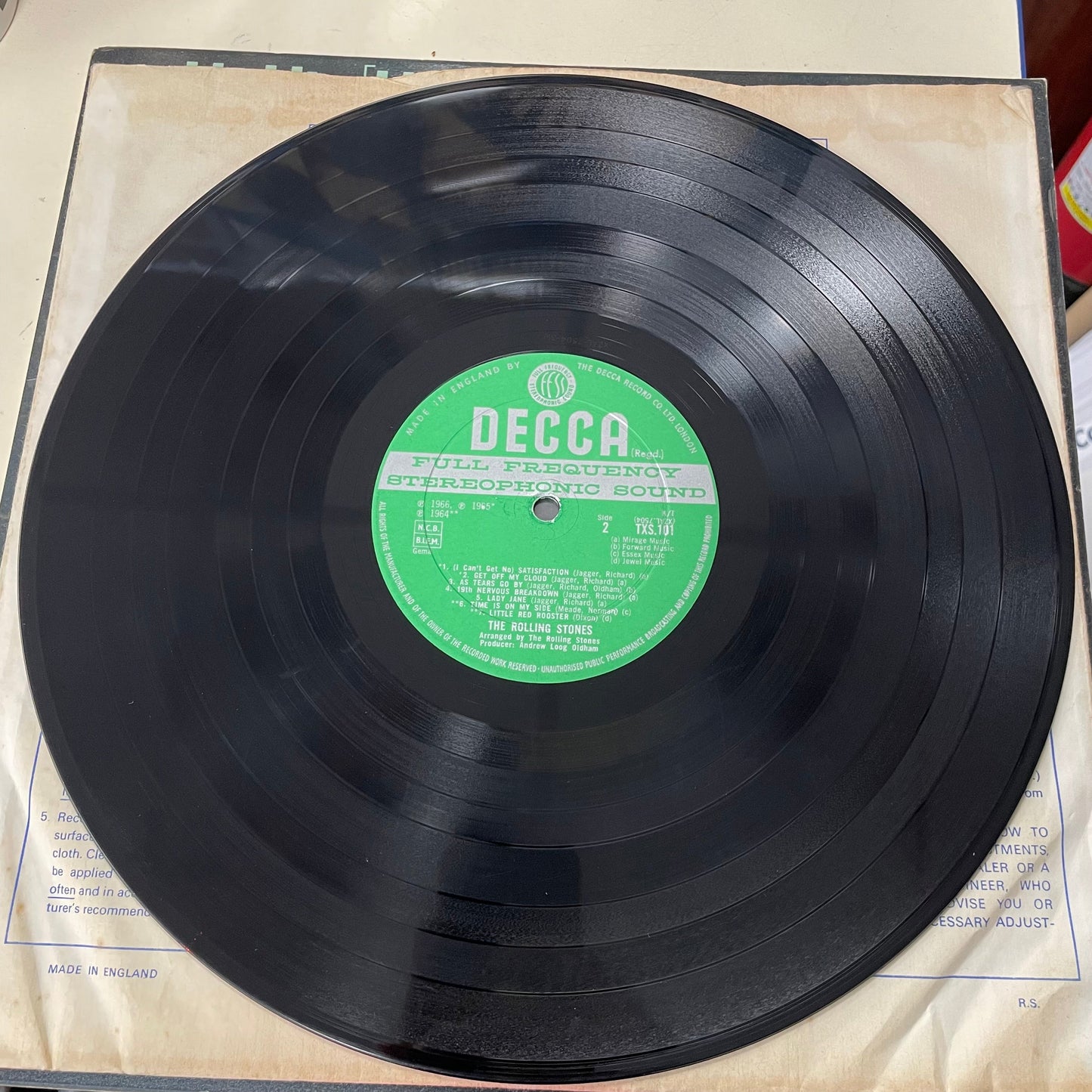 The Rolling Stones Big Hits [High Tide And Green Grass] - ORIGINAL STEREO ISSUE