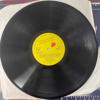 The Rolling Stones - Emotional Rescue - ORIGINAL ISSUE + POSTER