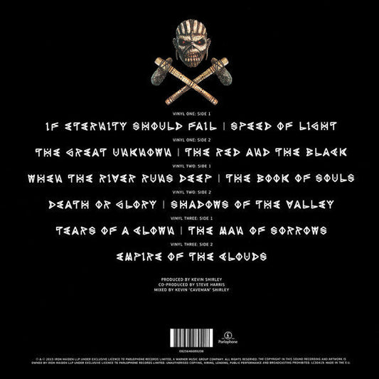 Iron Maiden The Book Of Souls - 3 x VINYL LP SET