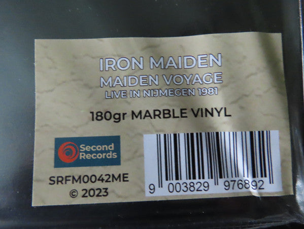Iron Maiden Maiden Voyage -  MARBLED BROWN COLOURED VINYL LP