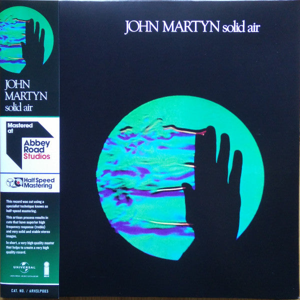 John Martyn ‎Solid Air - HEAVYWEIGHT VINYL LP HALF SPEED ABBEY ROAD MASTERED
