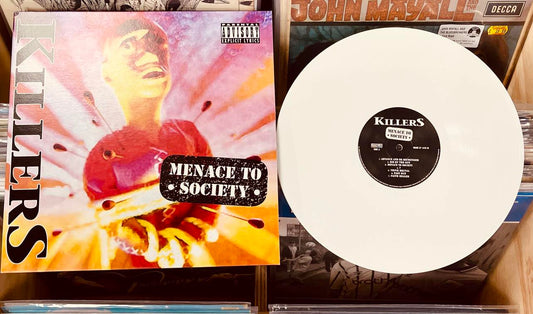 Killers Menace To Society - WHITE COLOURED VINYL LP