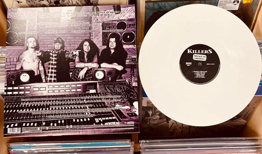 Killers Menace To Society - WHITE COLOURED VINYL LP