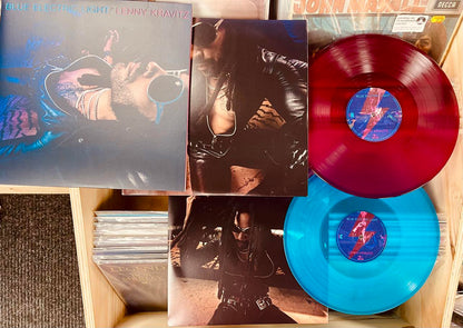Lenny Kravitz Blue Electric Light - 2 x BLUE & PINK COLOURED VINYL LP SET