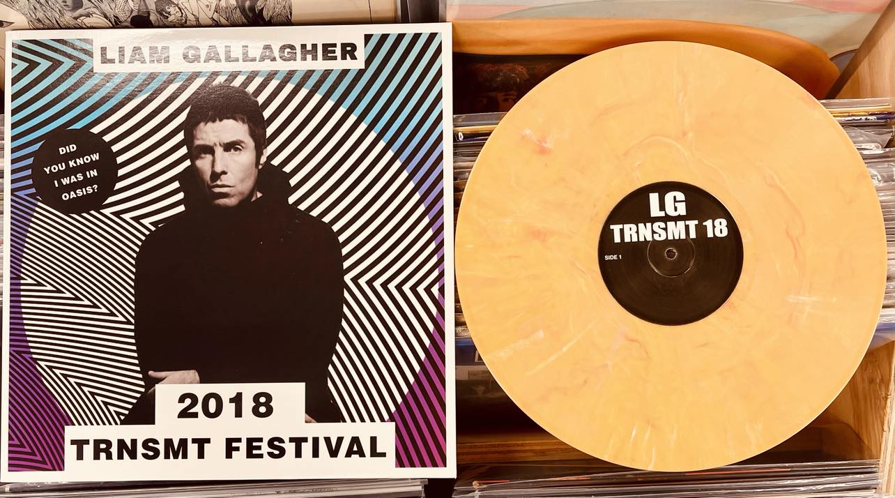Liam Gallagher TRNSMT Festival 2018 - ORANGE COLOURED VINYL LP