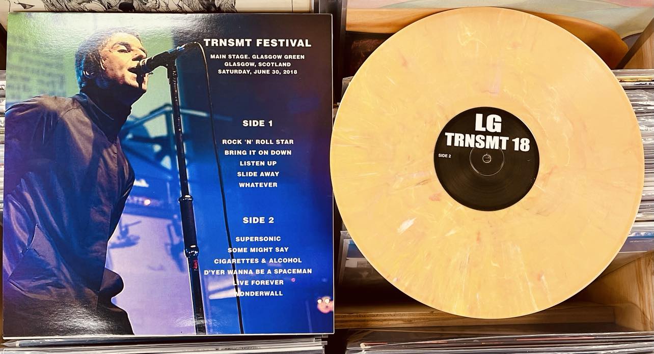 Liam Gallagher TRNSMT Festival 2018 - ORANGE COLOURED VINYL LP