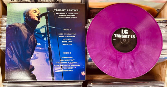 Liam Gallagher TRNSMT Festival 2018 - MARBLED PURPLE COLOURED VINYL LP