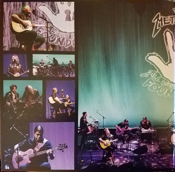 Metallica Helping Hands... Live & Acoustic At The Masonic -  2 x MARBLED BLUE COLOURED VINYL LP SET