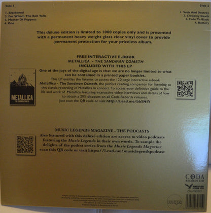 Metallica The Sandman Cometh -  GOLD COLOURED VINYL LP