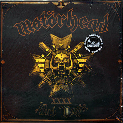 Motorhead Bad Magic - YELLOW COLOURED VINYL LP
